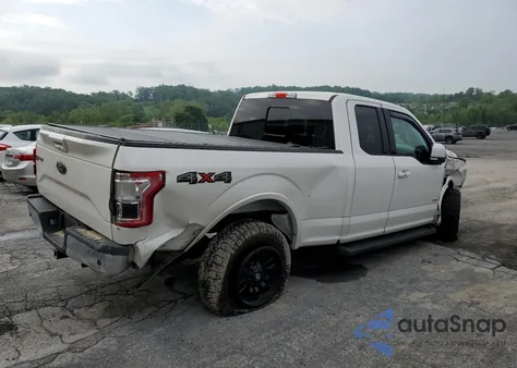 2015 Ford F150 Super Cab из США, поврежденный, VIN 1FTEX1EP4FFB20726